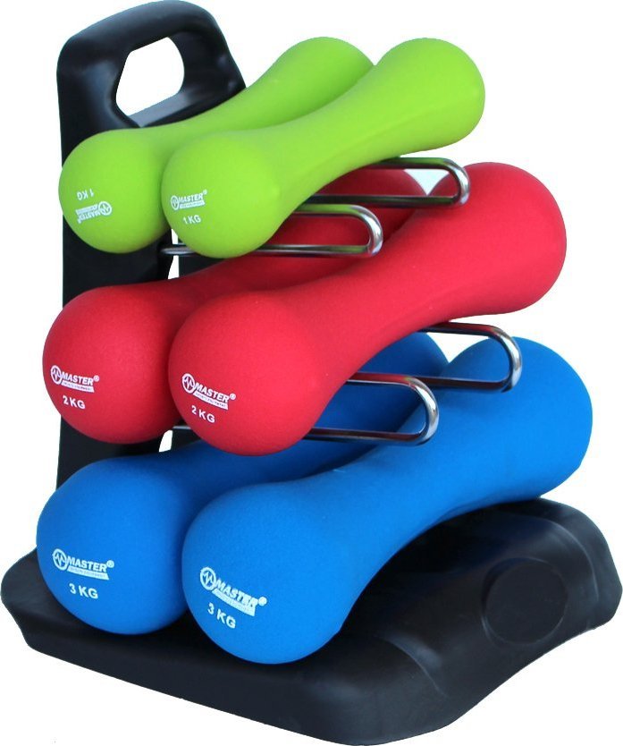 Master Zestaw Hantli do Fitnessu MASTER 12 kg