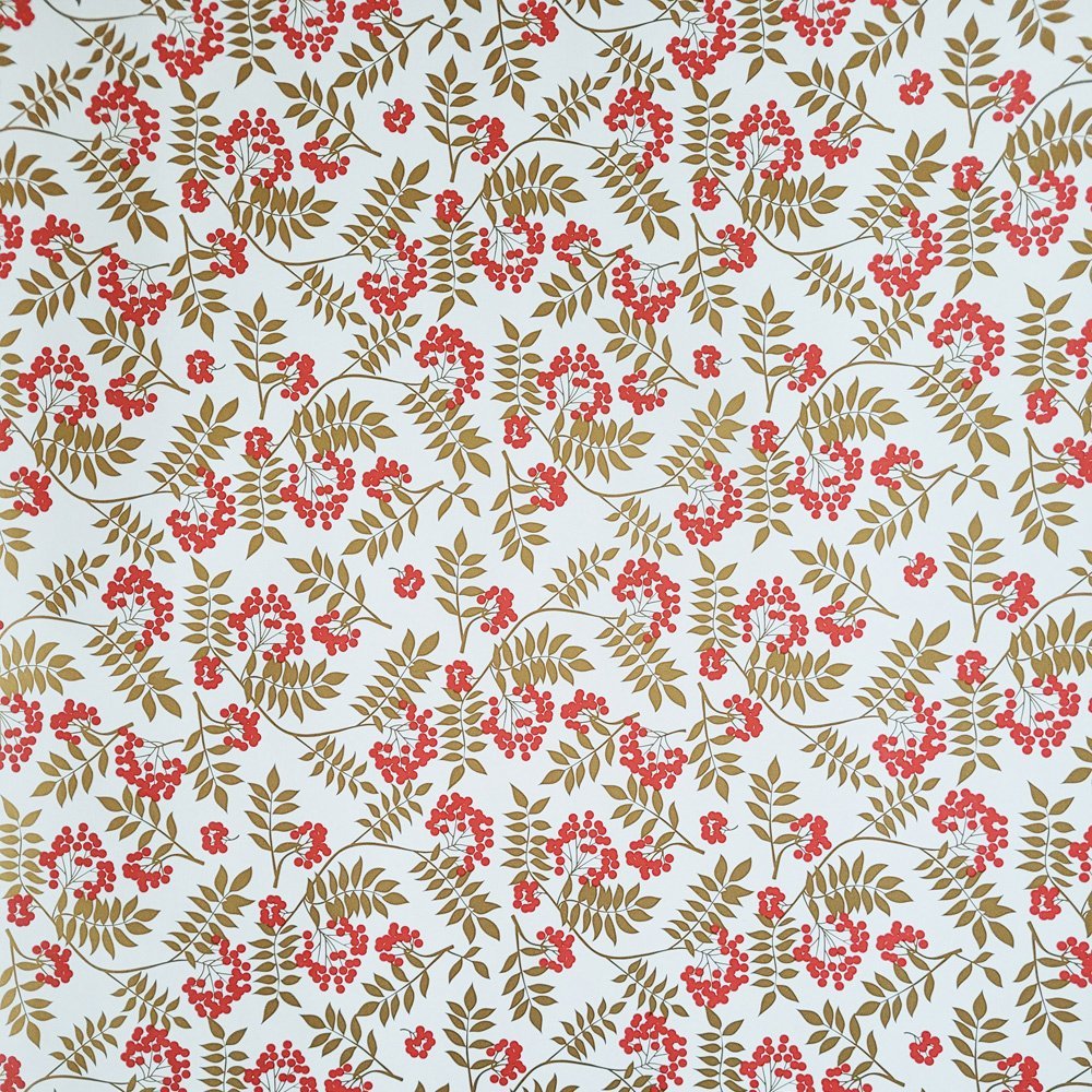 Fastima Papier biały wzór do pakowania 57cmx2m 2m201