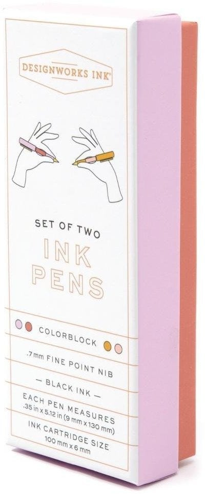 Zestaw 2 długopisów Rosewood&Blush w pudełku