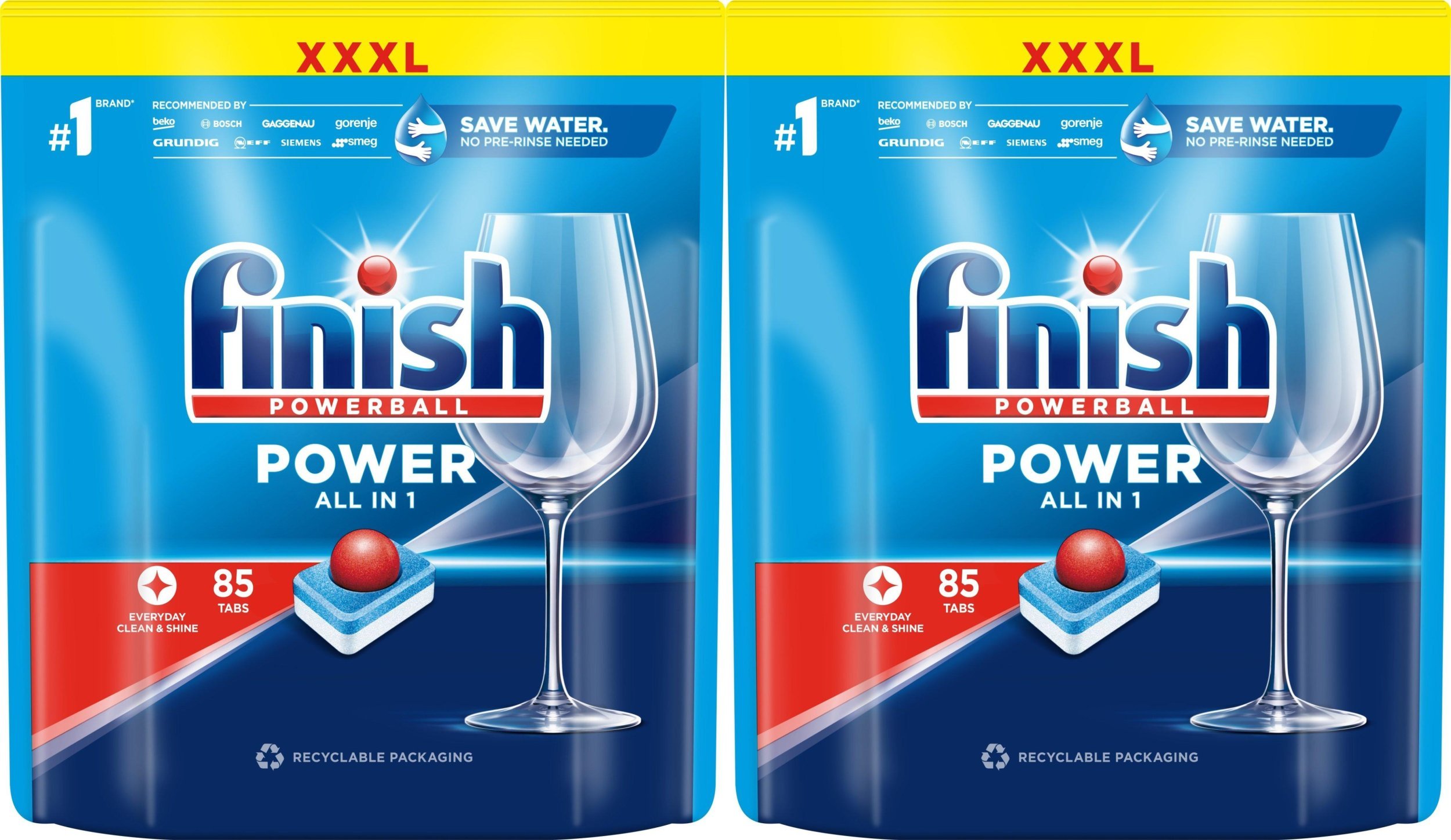 Finish Tabletki do zmywarki Power All in 1 170 szt.