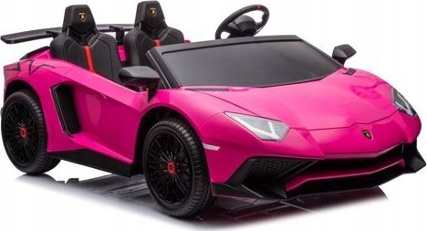 Lean Cars Auto Na Akumulator Lamborghini XXL A8803 Różowe 24V