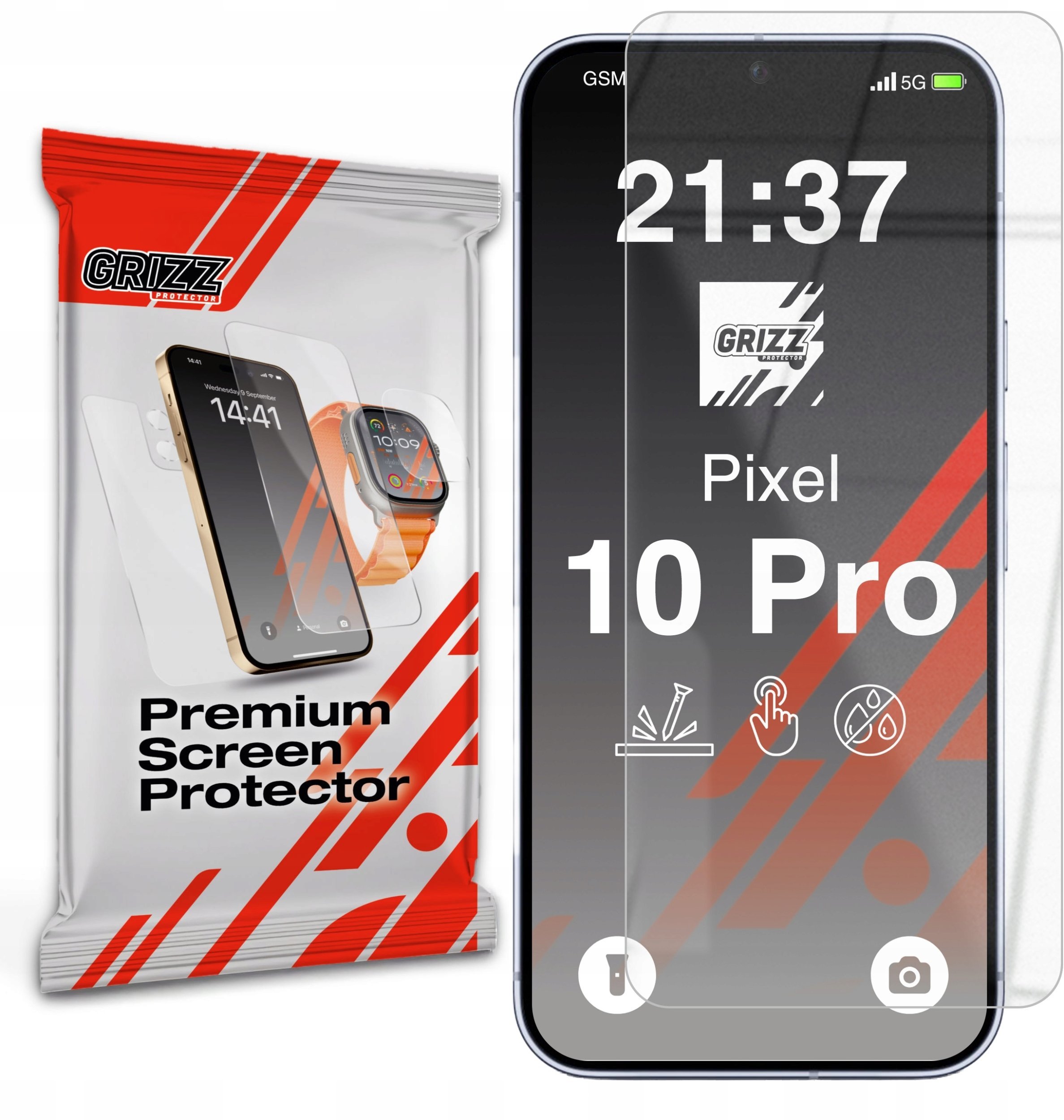GrizzGlass Szkło hybrydowe HybridGlass do Google Pixel 10 Pro