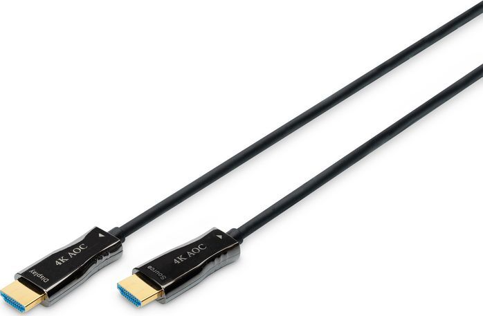 Kabel Digitus HDMI - HDMI 15m czarny (AK-330125-150-S)