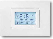 Finder Termostat elektroniczny biały do zabudowy, programowany tygodniowo (1C.51.9.003.0007)
