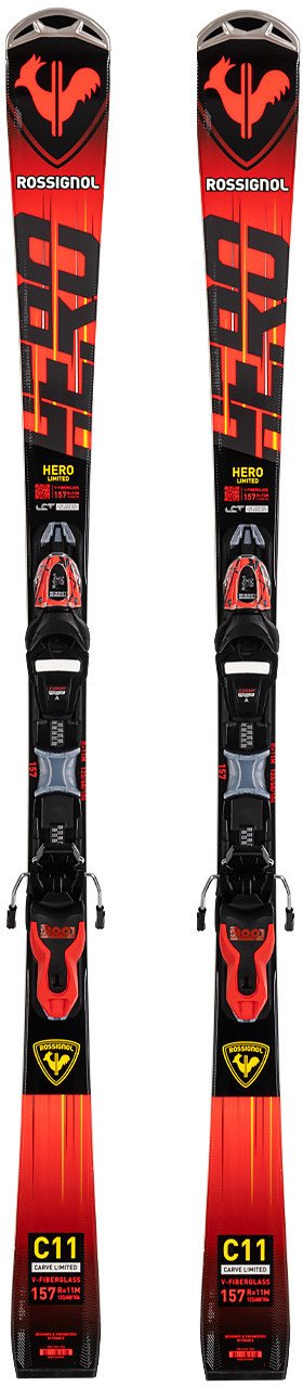 Narty slalomowe ROSSIGNOL HERO LTD - LIMITED EDITION + wiązania LOOK XPRESS 11 z GRIP WALK 2023 172 cm