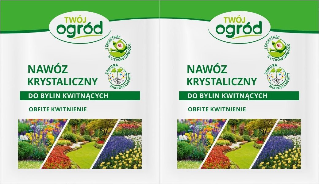Twój Ogród Nawóz krystalicznydo bylin kwitnących 2x5g