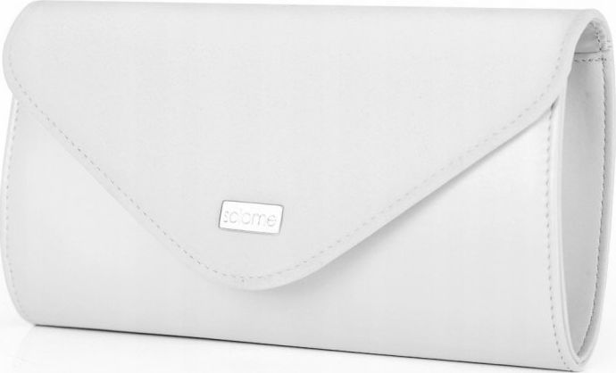 Solome BIAŁA KOPERTÓWKA TOREBKA DAMSKA SOLOME L5 MAT