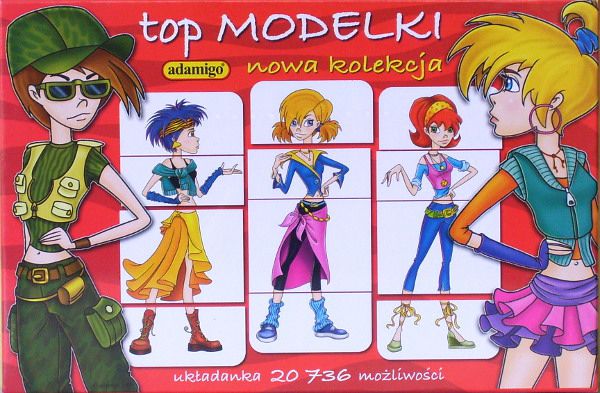 Adamigo Układanka Top Modelki - 5666
