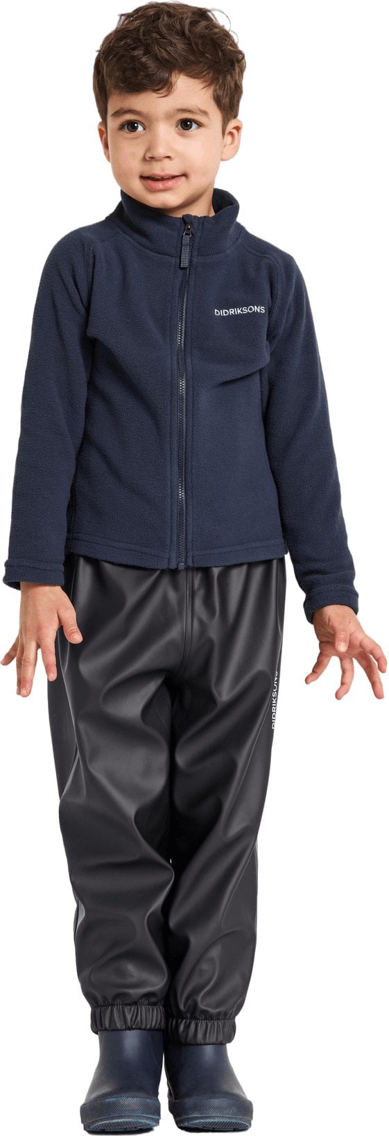Didriksons vaikiškos lietaus kelnės MIDJEMAN 6, juodos