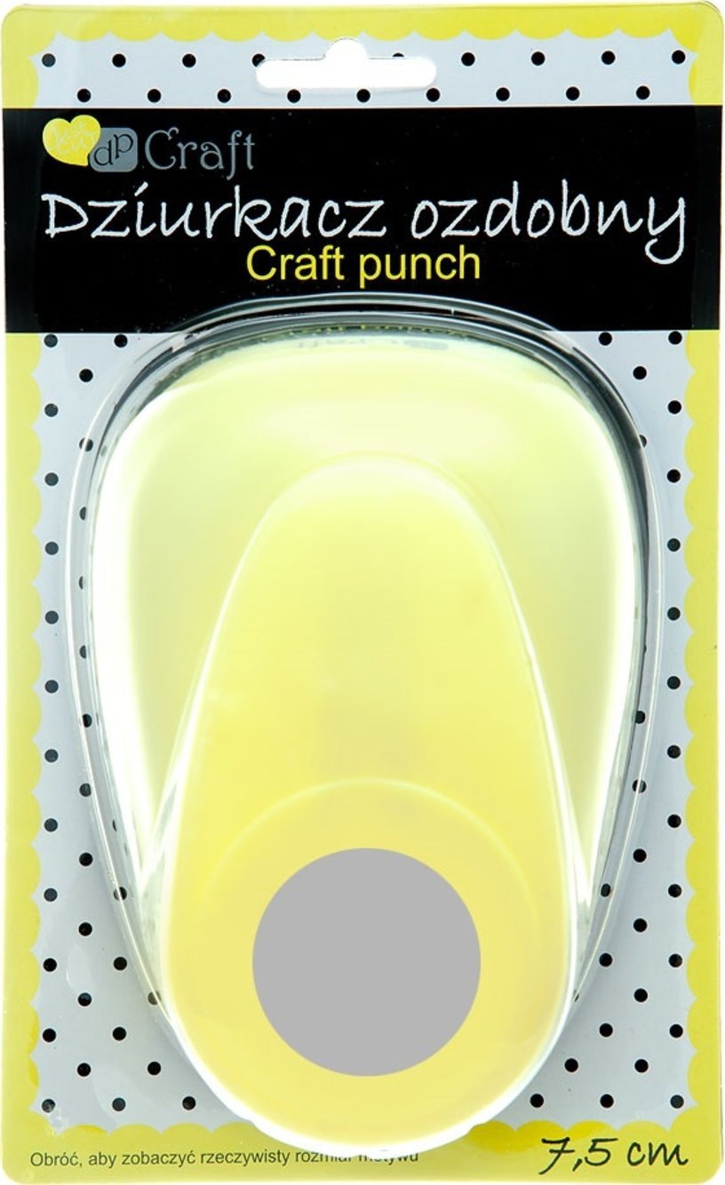 DP Craft DZIURKACZ OZDOBNY 7,5CM JCDZ-130-010