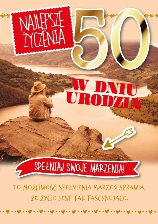 Armin Style Karnet Urodziny 50 GM-651