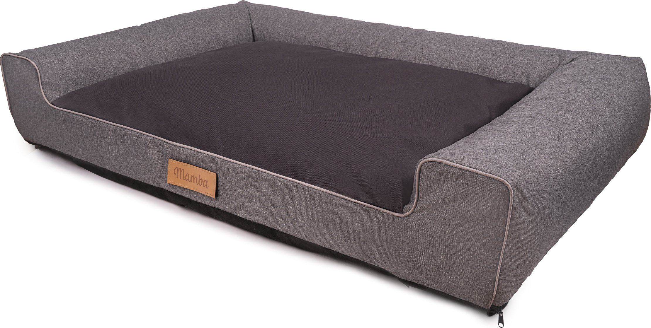 Dogeste Legowisko dla psa szare + c. szary środek XXL