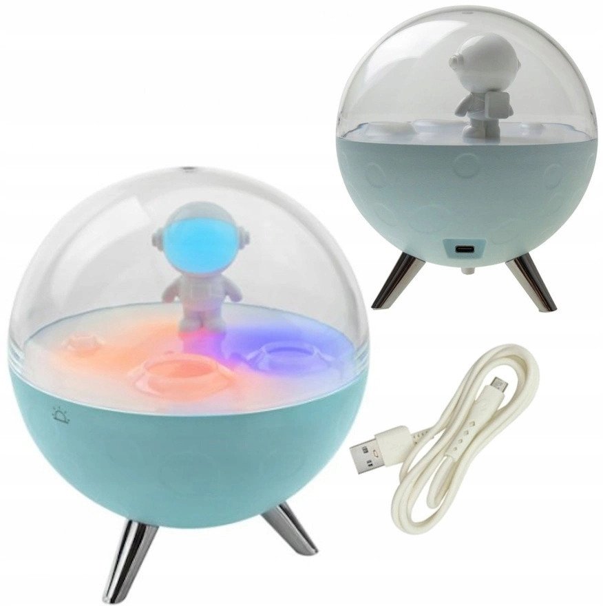 MARY`S LAMPKA NOCNA LED KSIĘŻYC NIEBIESKI - MW61056