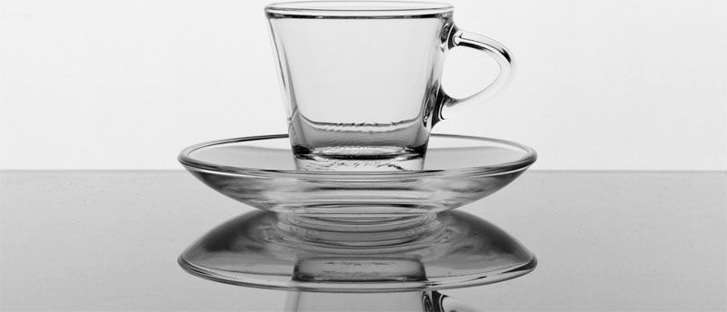 Witek Home Filiżanka Mocca 80ml ze spodkiem