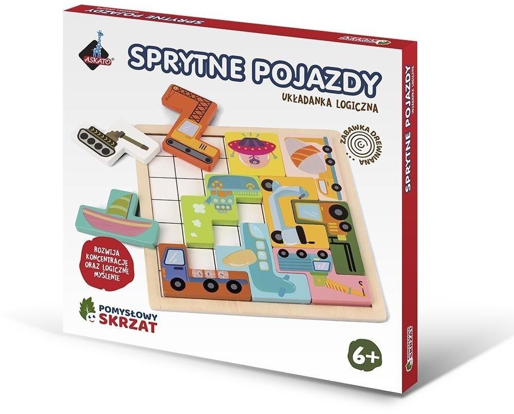 Pomysłowy skrzat sprytne pojazdy