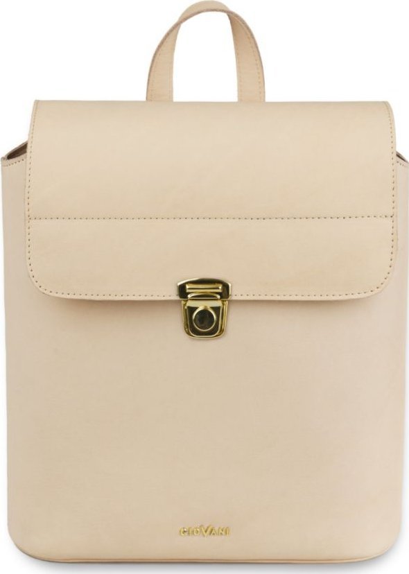 Giovani Beżowy plecak damski dominica - giovani