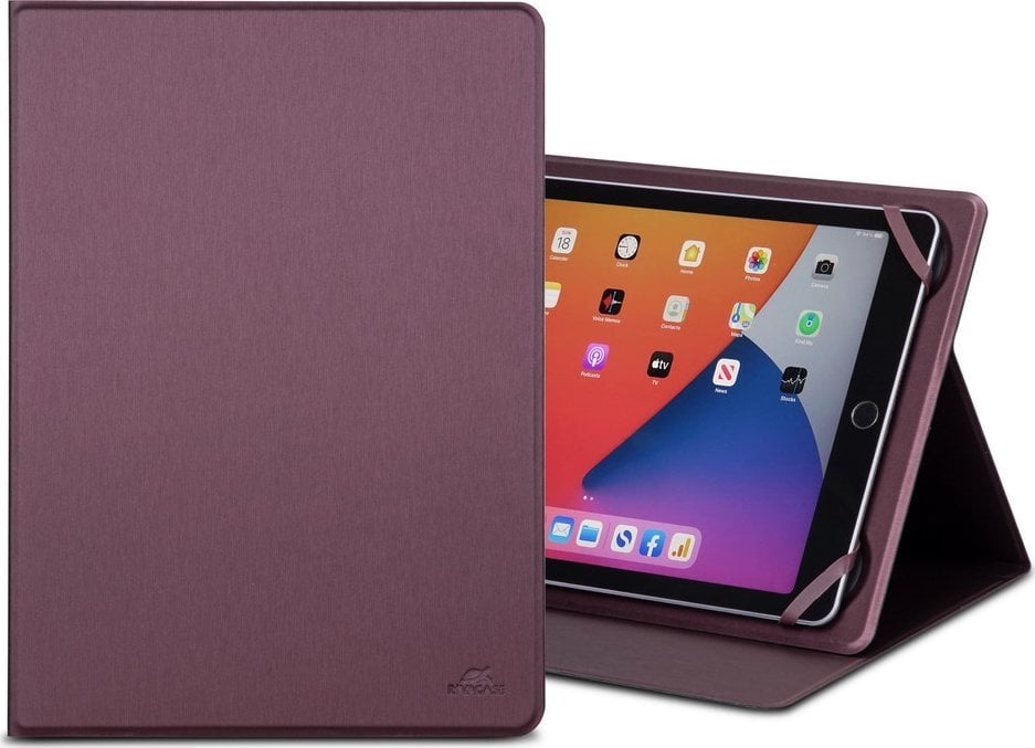 Etui na tablet RivaCase Dėklas planšetei Rivacase 3147 Burgundy 9.7-10.5"