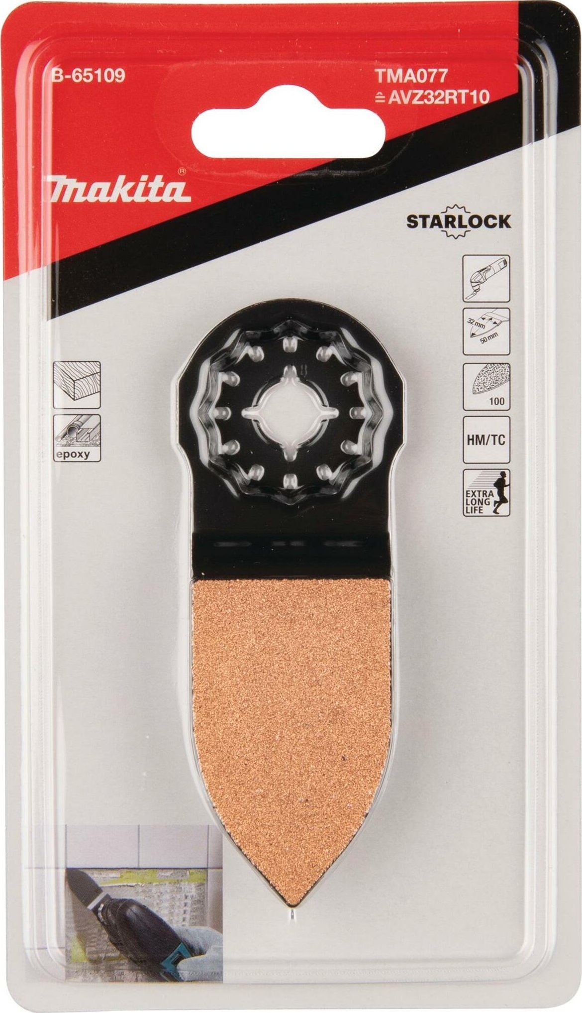 Makita MAKITA MT SKROBAK DO FUG HM 32mm x 50mm K100 MULTITOOL