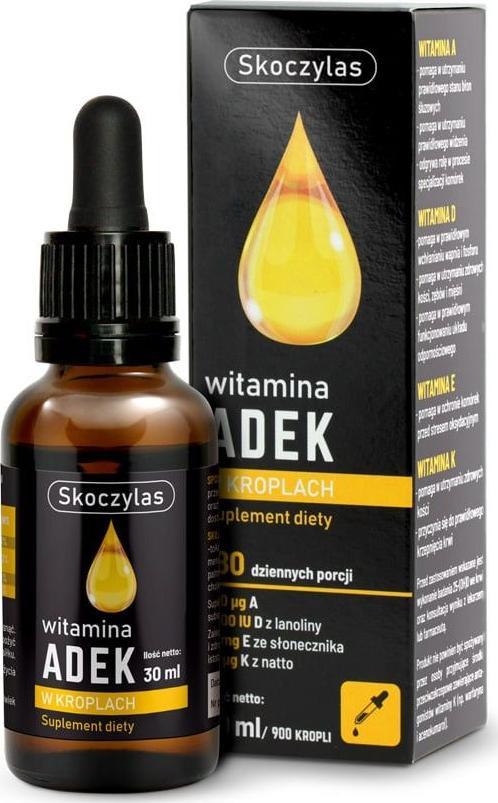 SKOCZYLAS Witaminy ADEK 30ml Skoczylas