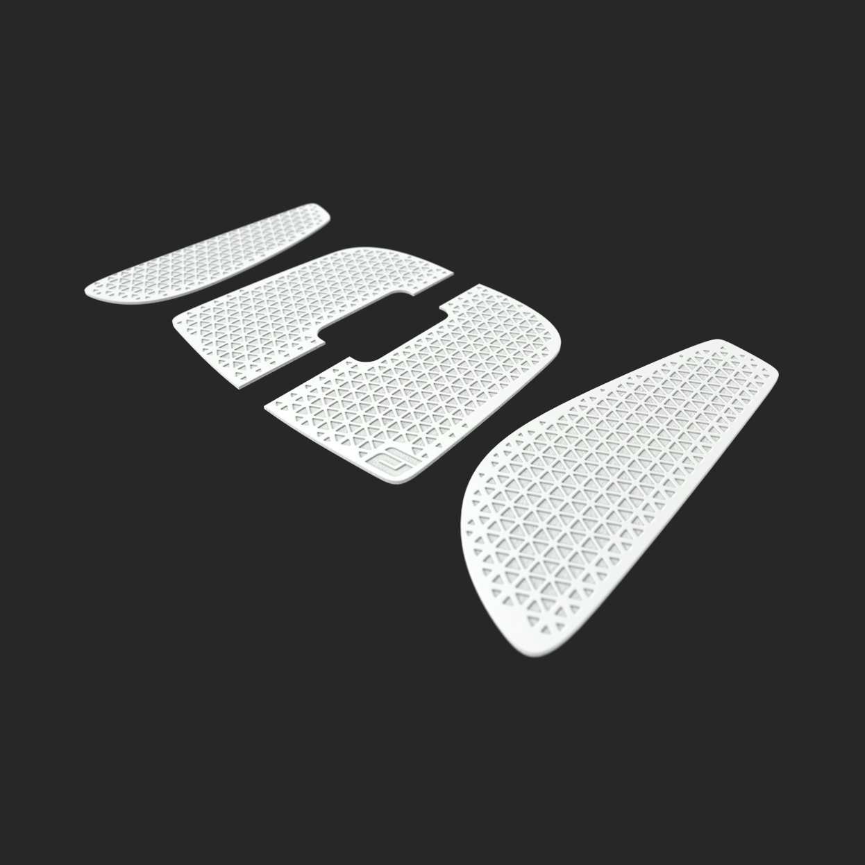 Ślizgacze Endgame Gear Endgame Gear OP1 Skin Set - white