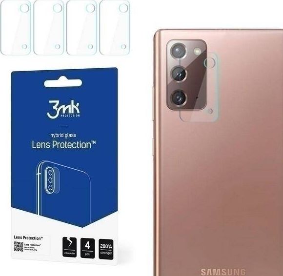 3MK 3MK Lens Protect Sam N980 Note 20 Ochrona na obiektyw aparatu 4szt