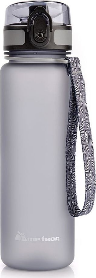 Meteor Butelka z ustnikiem szara 500 ml