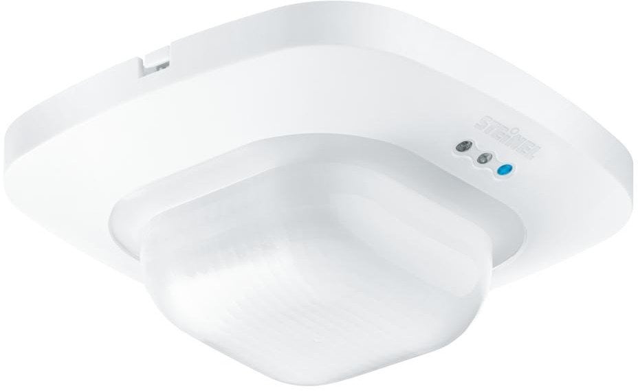 Czujnik obecności i zmierzchu IR Quattro 8m COM1 COM1 podtynkowy IP20 kwadrat biały