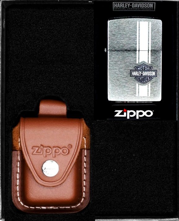 Zestaw ZIPPO Zapalniczka HARLEY DAVIDSON DESIGN Prezentowy No2