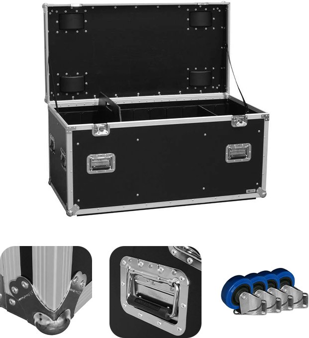 Uniwersalna walizka na kółkach Power Dynamics PD-FA1 120x60x60cm one size