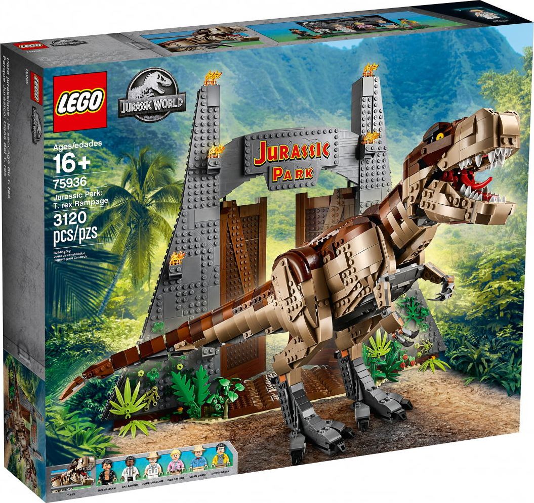 LEGO Jurassic World Park Jurajski: Kontrola T. rex (75936)