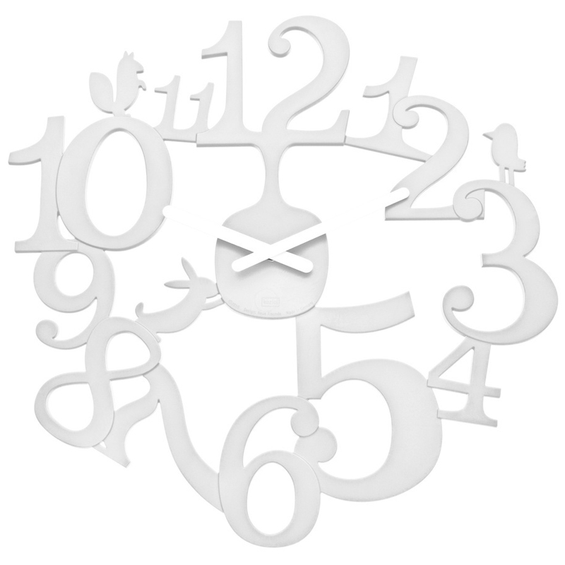 Koziol Zegar ścienny biały Pi:p - KZ-2327525