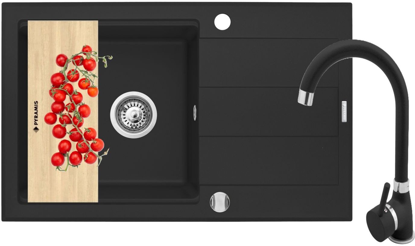 Pyramis Zlew. SPARTA PLUS LUX (78x48) volcano + bateria BELLO