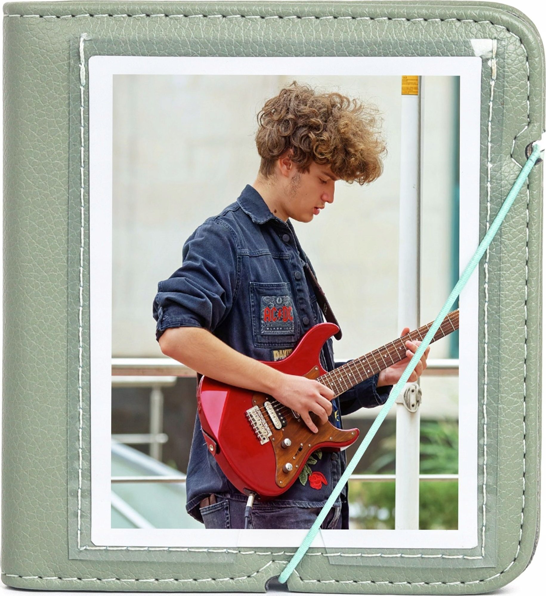 Album Na 28 Zdjęć Do Fuji Instax Wide 400 Square Polaroid 600 Sx70 Now / Zielony