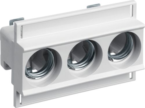 Hager Podstawa bezpiecznikowa tablicowa 3P DII 25A 500V E27 (LE27K-3)