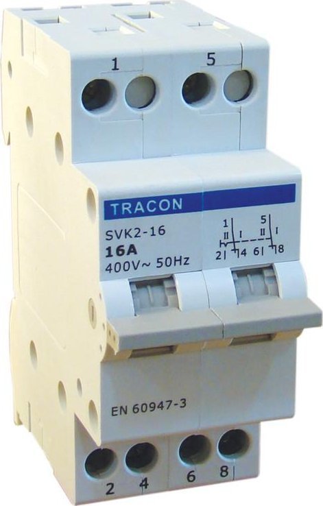 Tracon Electric Przełącznik źródła zasilania SVK2-32 32A 2P