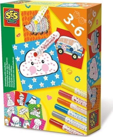 SES Stempelki z mazakami