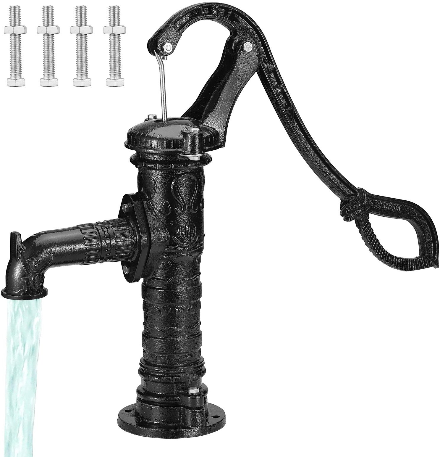 Pompa ręczna ogrodowa żeliwna 65 cm