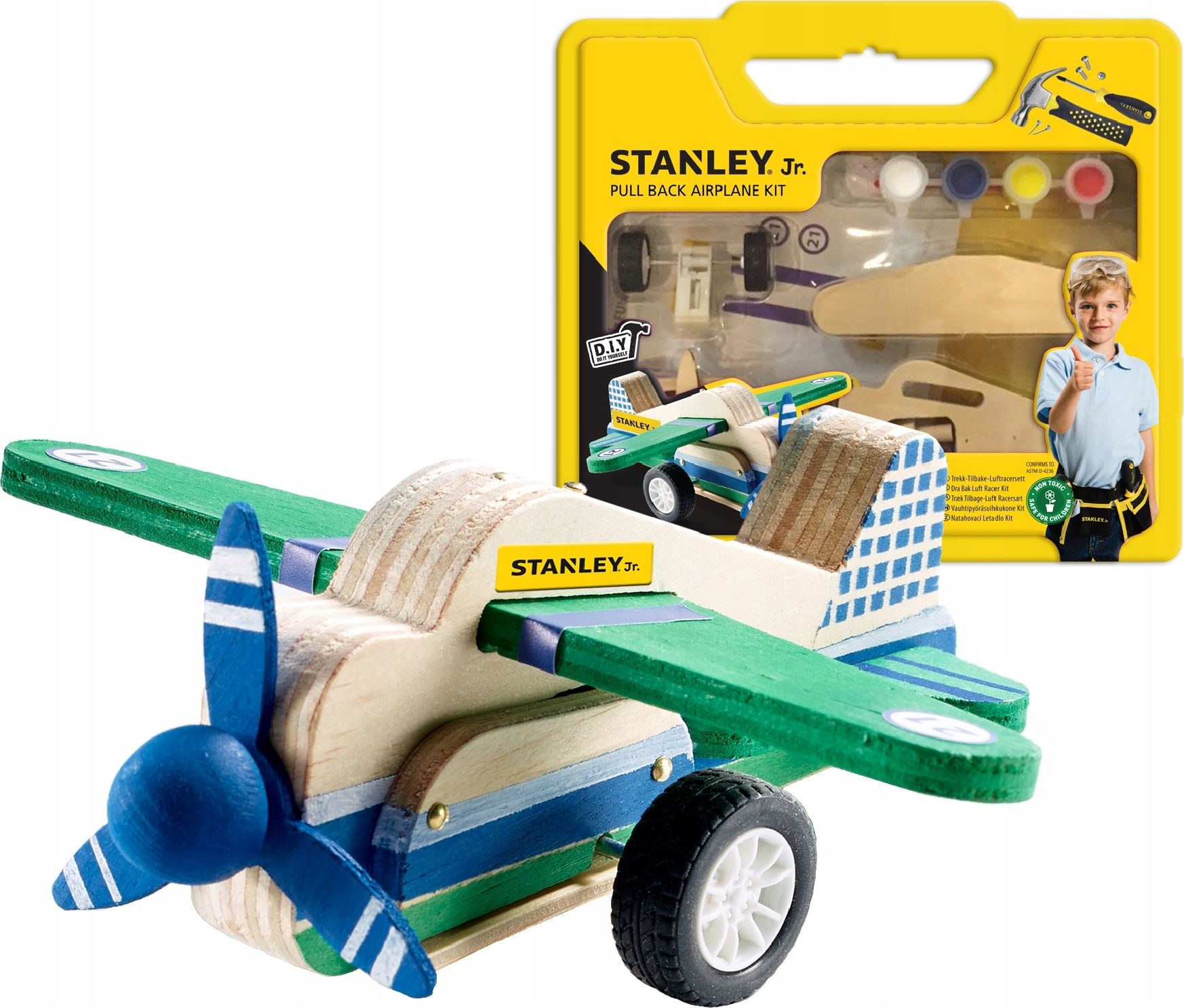 Stanley Junior Samolot z napędem Stanley Jr zestaw (JK029-SY)