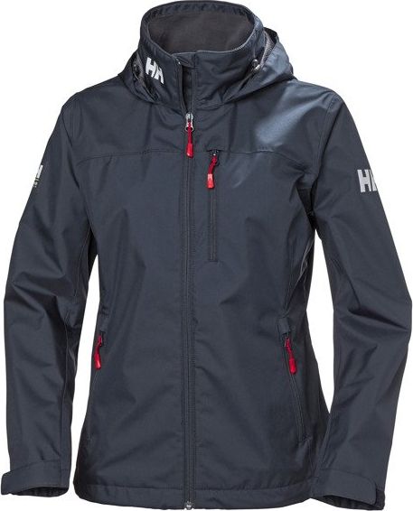 Helly Hansen Kurtka żeglarska damska W Crew Hooded Jacket granatowa r. L