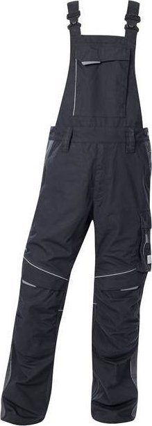 Ardon ARDON URBAN+ - Spodnie ogrodniczki ARDONURBAN+ khaki skrócone - czarny H6535 L