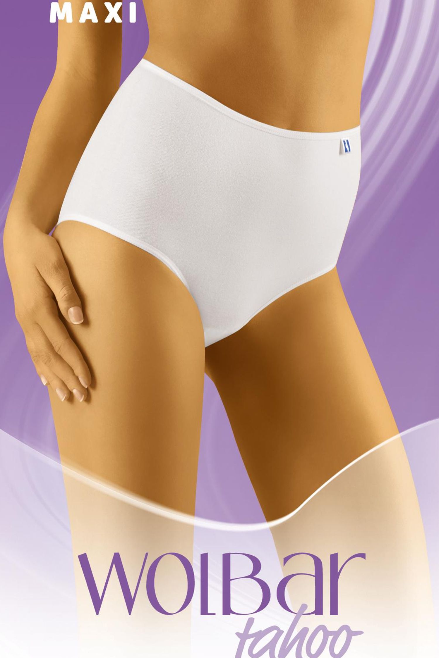 Wolbar Figi damskie Tahoo maxi białe r. L