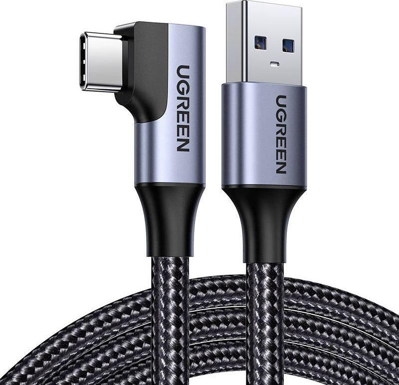 Kabel USB Ugreen USB-A - USB-C 1 m Czarny (20299)