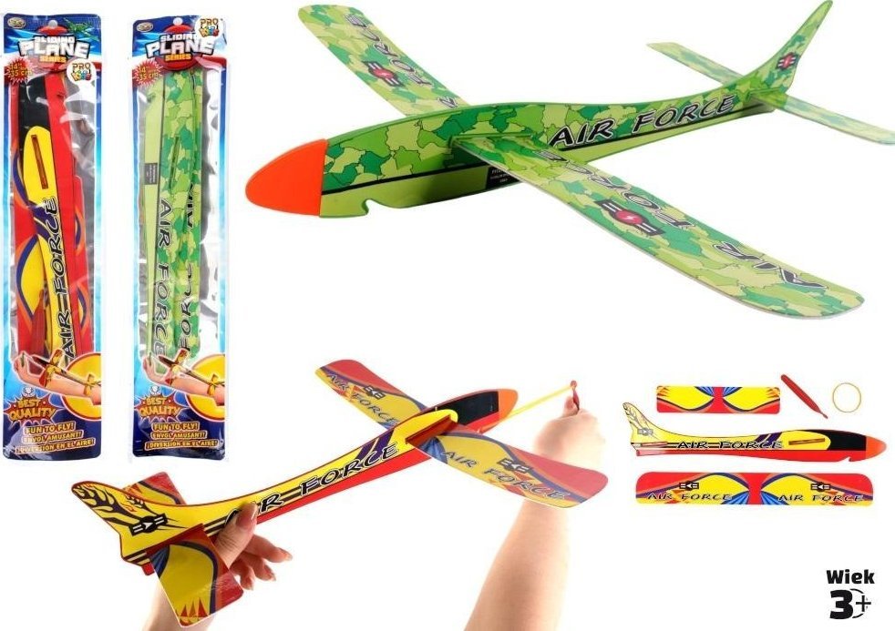 Samolot papierowy wystrzeliwany mix