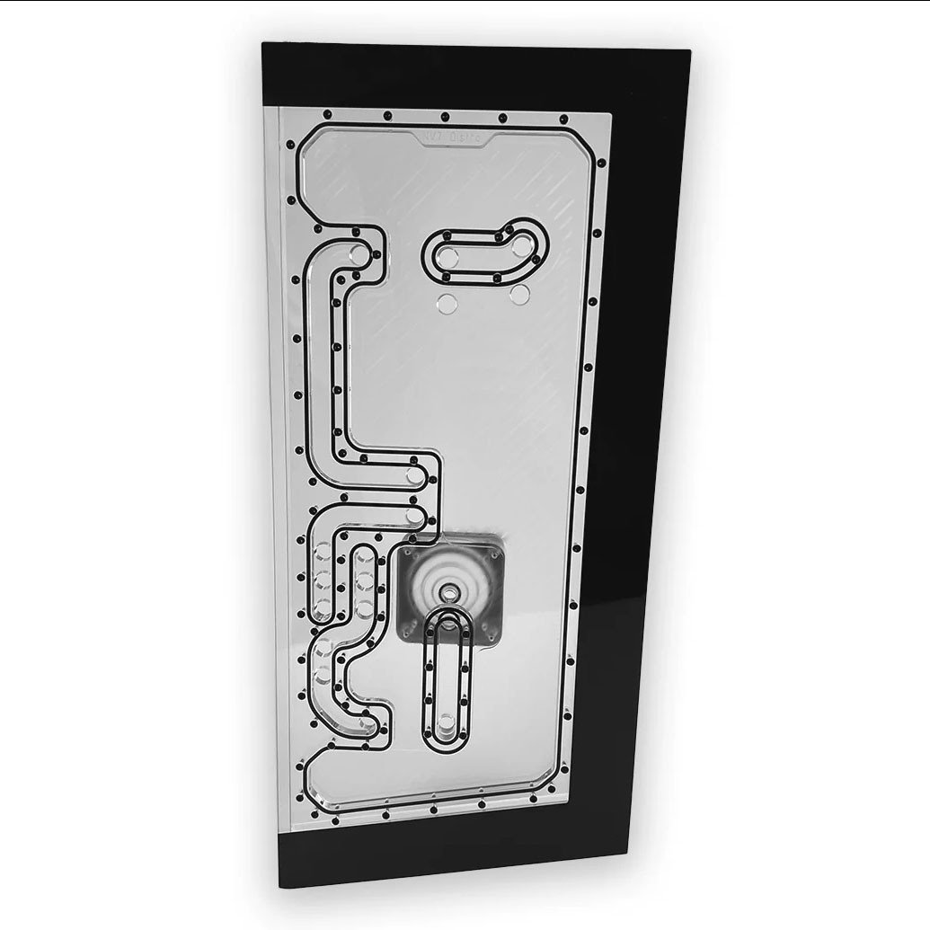 Stealkey Customs Phanteks NV7 x Stealkey Distroplate D-RGB- weiß