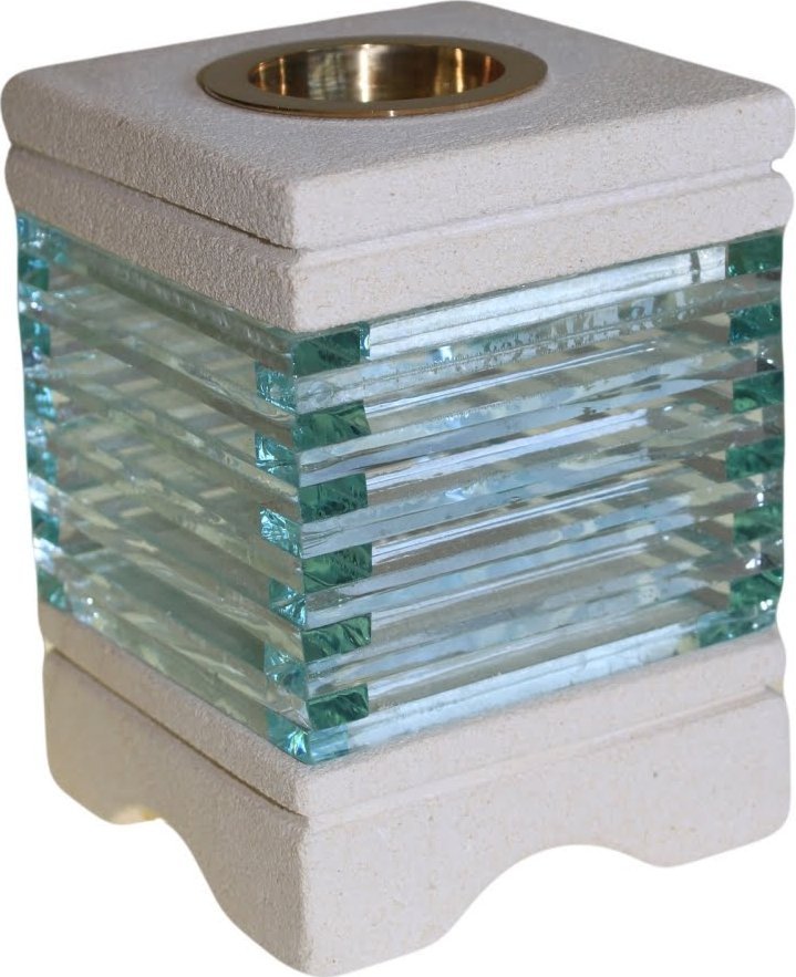 Art-Pol Kamienny kominek zapachowy - Szklany