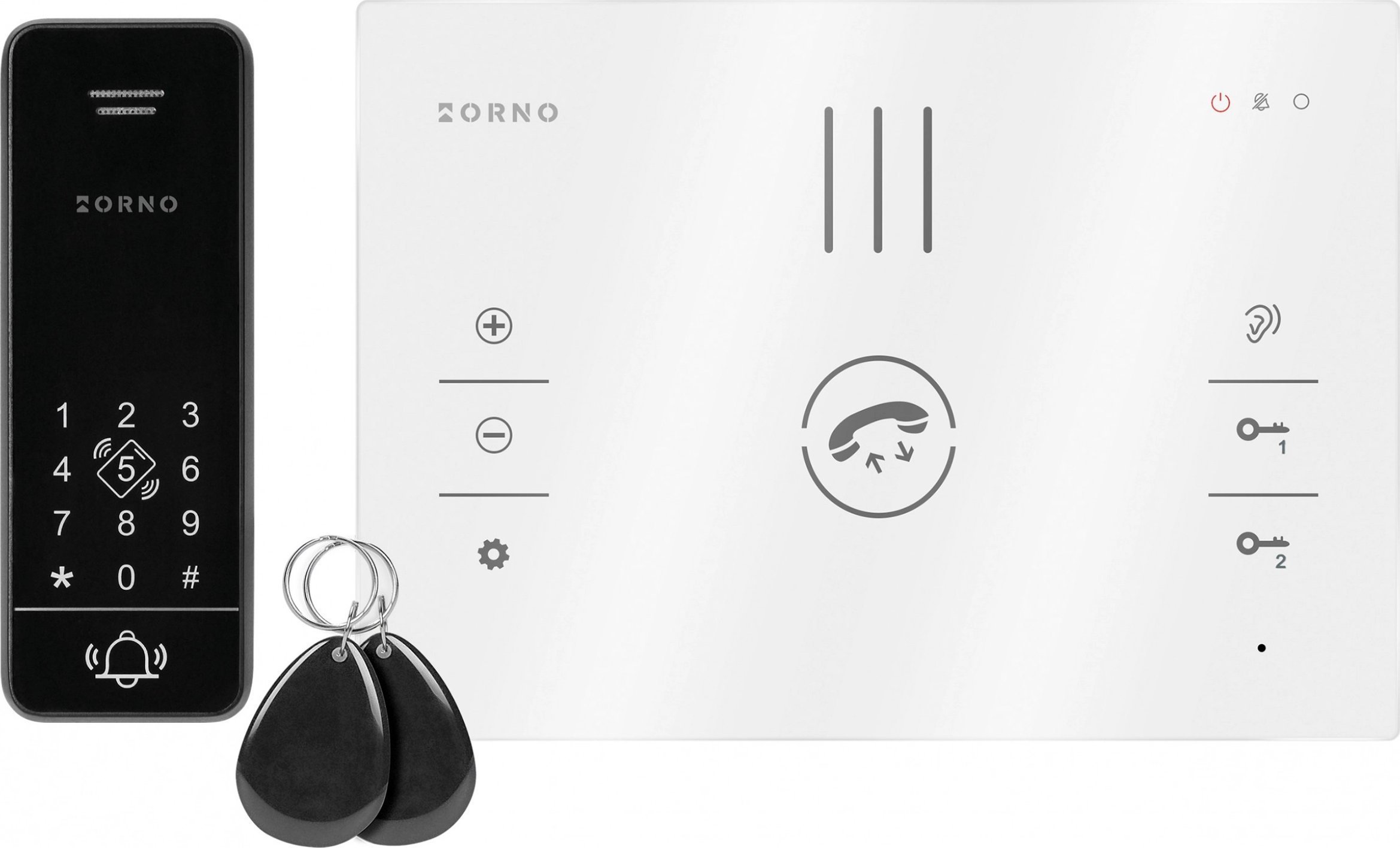 Orno Zestaw domofon ORNO OR-DOM-BA-933/W