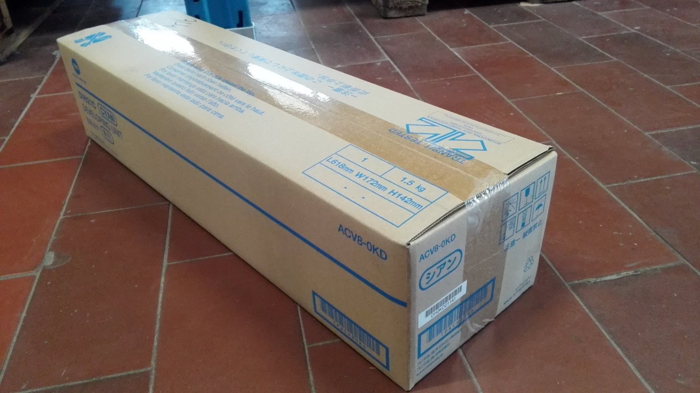 Konica Minolta Developer DV-621C DV621C Cyan (ACV80KD)