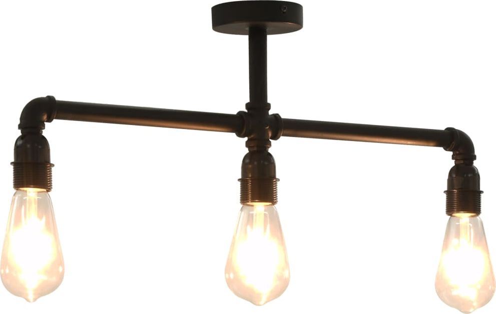 Lampa sufitowa Lumes Czarna lampa sufitowa loftowa - EX175-Vicky