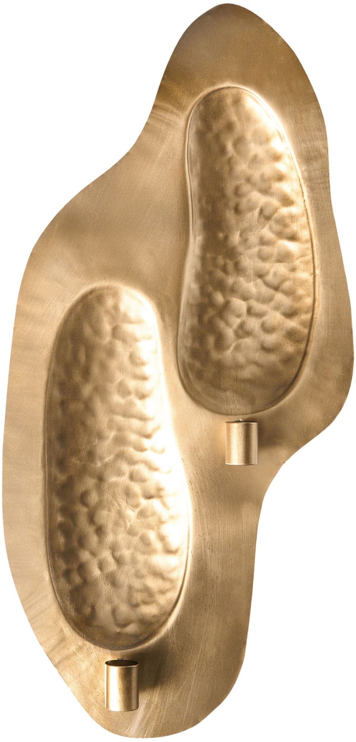 Świecznik wiszący PENICHE Metal 60 cm Złoty