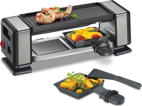 Kuchenprofi Raclette Kuchenprofi VISTA2 Plus dla 2 os., 10,5 x 29 x 10 cm, możliwość połączenia łańcuchowego